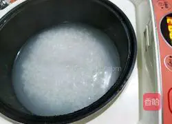Porridge with leftover dumpling stuffing (rice cooker version) Illustration of how to do it 8