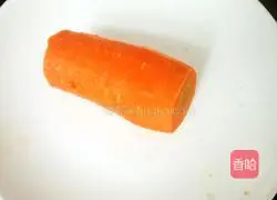 Illustration of how to make egg pancakes with shredded carrots 1