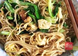 Illustration of how to make fried noodles 6