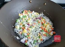 Fried rice recipe illustration 2