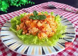 Illustration of how to make spicy cabbage fried rice 6