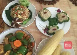 Illustration of how to make fried rice 6