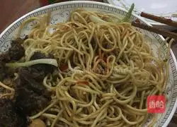 Illustration of how to make fried noodles 3