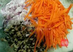 Illustration of how to make shrimp dumplings 1