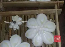 Plum Blossom Buns Illustration of how to do it 9