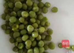 Illustration of how to make five-color fried rice 2