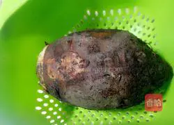 Illustration of how to make pan-fried taro cake 1