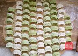 Illustration of how to make pork and fennel dumplings 14