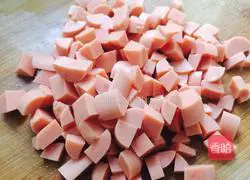 tomato Illustration of how to make egg fried rice 1