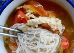 Illustration of how to make cold egg noodles 5