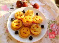 Illustration of how to make baby potato pancakes 8