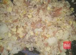 Bacon and egg fried rice Practice illustration 7