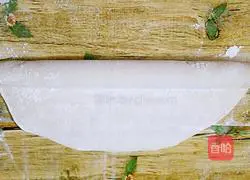 Illustration of homemade hand-rolled egg noodles 8