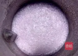 Illustration of how to make purple potato milk pancakes 7