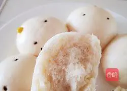 Illustration of how to make milk-flavored chicken steamed buns 6