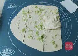 Illustration of how to make chive mille-feuille cake 6