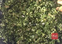 Illustration of how to make coriander dumplings 3