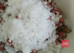 Pumpkin glutinous rice recipe 2