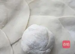 Illustration of how to make steamed stuffed buns stuffed with pepper and eggplant 10