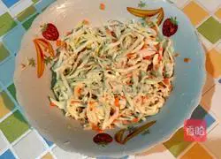 Illustration of how to make cabbage omelette 4