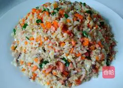 Illustration of how to make fancy egg fried rice 5