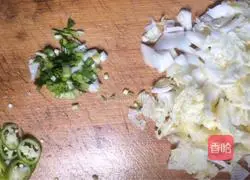 Illustration of how to make egg fried rice 2