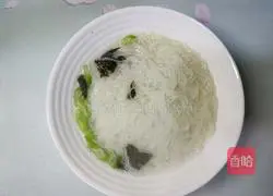Illustration of how to make clear rice noodles 14