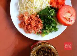 Cute black and white fried rice recipe 4