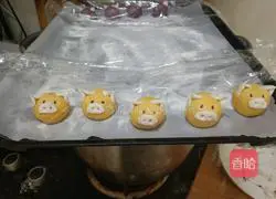 Illustration of how to make small colorful pig glutinous rice balls 7