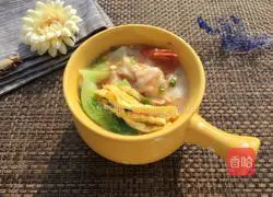 Illustration of how to make wontons with shrimp stuffing 1