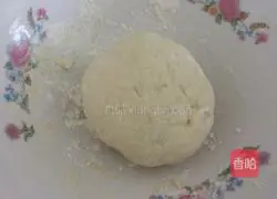 Illustration of how to make milky sesame hand-shredded pancakes 4
