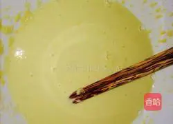 Illustration of how to make French pancakes (crepes) 4
