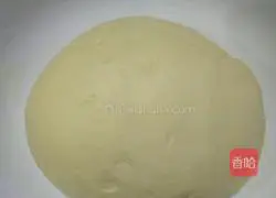 Illustration of how to make bean paste cake 2