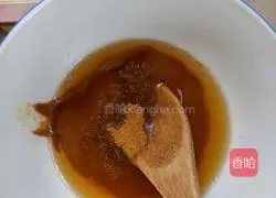 Illustration of how to make five-spice sesame butter crispbread 8