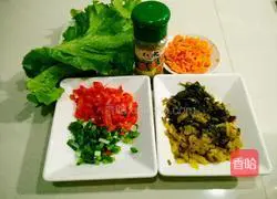 Illustration of how to make red pepper pancakes 4