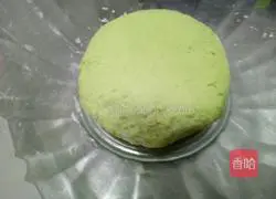 Illustration of how to make spinach steamed buns 4