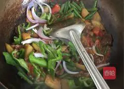 Illustration of how to make Ding Ding fried noodles 9