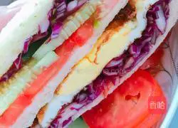 Sandwich Recipe Illustration 4