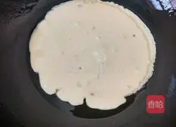 Illustration of how to make millet pancakes 4
