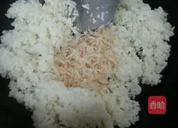 Egg Fried Rice Illustration of how to do it 7
