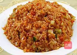Illustration of spicy cabbage fried rice 5