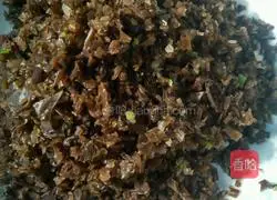 Illustration of how to make white radish dumpling stuffing 7