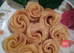 Pumpkin Rose Steamed Buns Recipe Illustration 18