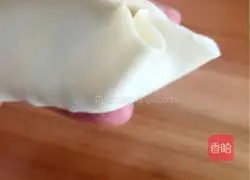 Illustration of how to make leek, yellow, mushroom and pork dumplings (with detailed steps for making dumplings) 11