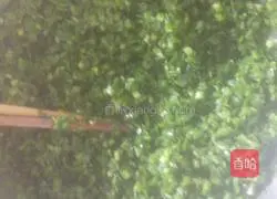 Chive and egg pancakes Illustration of how to do it 1