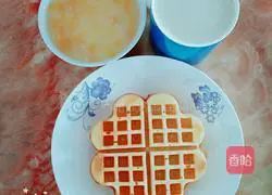 Illustration of how to make waffles 7