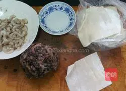 Illustration of how to make shrimp wontons 11