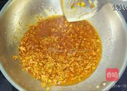 Illustration of how to make fried meat sauce (noodle sauce) 7