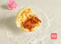 Illustration of how to make lotus leaf steamed buns 13