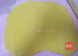 Illustration of how to make pumpkin steamed buns 7